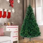 ZUN 8FT Christmas Tree with 1454 Branches 05332337