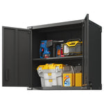 ZUN Metal Wall-Mounted Tool Storage Cabinet with 2 Locking Door 1 adjustable Shelf 1 Opened Drawer for 75192914