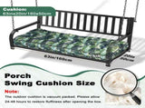 Outdoor Bench Cushion, 63 20 4 Inch, Tufted Waterproof Swing Cushion with Ties, for Patio Bench 26213600