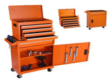 Tool Chest, 5-Drawer Rolling Tool Storage Cabinet with Detachable Top Tool Box, Liner, Universal 86937662