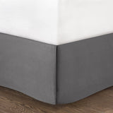 7 Piece Printed Seersucker Comforter Set Grey King B03597115