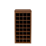 ZUN brown walnut color modular 32 wine bar cabinet Buffet Cabinet W331P234975