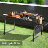 4.7 FT Portable Picnic Table Adjustable Height 03990800