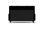 Black 2 seater sofa sleeper with recline fuction W570P195344
