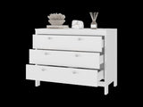 Libby Dresser, 3 Drawers, White B097P480473