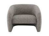 Livia Brown & Gray Tweed Accent Chair B2726P354511