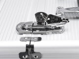 3 in 1 Aluminum Cosmetic Makeup Case Tattoo Box Silver 35664700