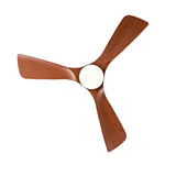 Hot sales 42 Inch Black Ceiling Fan with Lights Flush Mount Ceiling Fan with Remote Control, ABS W2991P338640