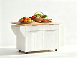 () 4-Door 2-Drawer Grille Food Cart Champagne Gold Thermoformed Door Panels 00503555
