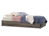 Mate's Bed, Brown finish B356P494504