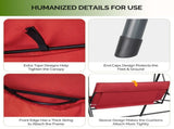 68*43*60 inch Red KD style with cushion canopy Iron Oxford cloth 250kg Iron swing set 48606042