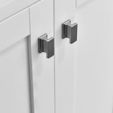 60'' Bathroom Vanity, Freestanding Vanity Top with Single basin Solid Wood Frame Bathroom Storage W1059P338728