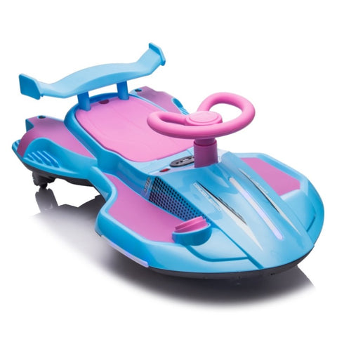 ZUN 12V Kids Ride On Electric Toy,360 Degree Drift in place,Spray function,Front&Side Lights W1396P163633