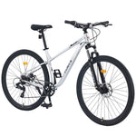 ZUN 29 Inch Wheels 8 Speed Mountain Bike, for Men Women Boys and Girls, Front Suspension, Steel Frame W1019P225379