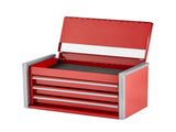 8.6-Inch Portable Metal Tool Box with 3 Drawers, Tool Chest with Ball Bearing Slides & EVA Liners 34654515