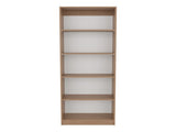 4-Tier Bookcase with Modern Storage for Books and Decor B097P296880
