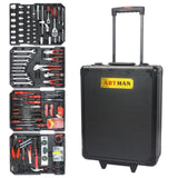 ZUN 899pcs Home Repair Tool Set Kit, Toolbox Storage Case 4 Drawers, General Household Tool Kit W110290122