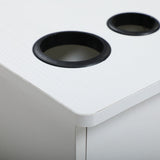 Classic Wall-Mounted Styling Station with Drawer and Tool Holes, Vanity Table, Dressing Table, W2181P156704