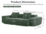 LSF&RSF Sofa Velvet-Green W3041P386596