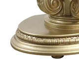 Gold 1-Drawer Nightstand B062P215396