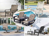 Outdoor Adirondack Chair Cushions 44x19x4 inch Waterproof Rocking Chair Cushion with 17x19 Ottoman 44241851
