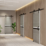 CRAZY ELF 36 "x 80" Integrated Door Slab, No Assembly Required, Covered With 2mm Thick W936126321