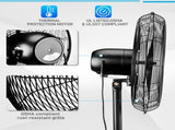 20 Inch Pedestal Floor Fan 5000CFM, Oscillating Standing Fan, Adjustable Rod, 100% BLDC Copper 93438497