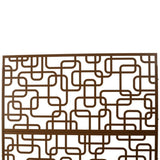 Outdoor & Indoor Privacy Metal Privacy 76" H48" W, Freestanding Decorative Privacy W465P193254