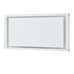 ZUN 72 x 36 Inch Frameless Rectangular LED Bathroom Vanity Mirror with Touch Sensor, Anti-Fog, and 3 20S0301-72