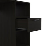 ZUN Arlington Computer Desk with 2-Open Storage Shelves and Drawer with Handle B128P148859