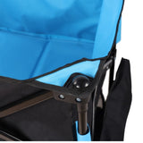 Big large capacity Folding cart Extra Long Extender Wagon Folding Wagon Garden Shopping Beach W227P200955