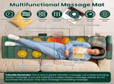 Full Body Electric Massage Mat with Detachable Neck & Foot Kneading Units, Inflatable Lumbar Pillow 80368562