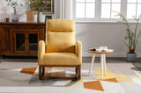 ZUN COOLMORE Rocking Chair, Modern Glider Chair, Recliner Armchair with Wood Legs and Side Pocket, W395P249075