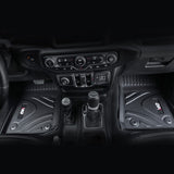Car floor mats trunk mat compatible with Wrangler JT 3D TPE foot covers all-weather car accessories W2801P282512