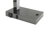 Modern LED Desk Lamp with USB & Power Outlet B080P324887