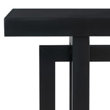 U_STYLE Contemporary Console Table with Wood Top, Extra Long Entryway Table for Entryway, Hallway, N711P230809B