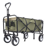 Collapsible Foldable Wagon with strapping system Beach Wagon Utility Utility Wagon Grocery W2932P210085