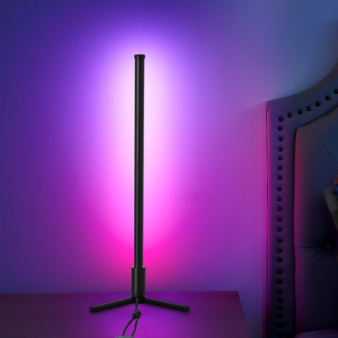 ZUN Light LED Table Lamp Minimalist Bedside Lamp 3 Colors & RGB Corner Desk Light 37693949