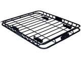 Rooftop Cargo Carrier Basket Motoring Roof Rack,Top Mount Roof Rack 42" black steel 95972669