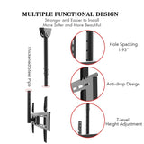 ZUN TMC-7006 Ceiling Mount TV Wall Bracket Roof Rack Pole Retractable For 32"-70" Flat Screen 82679639