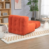 Fluffy bean bag chair, comfortable bean bag for adults and children, super soft lazy sofa chair with W1996131042
