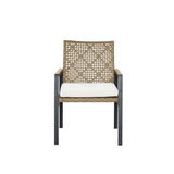 All Weather 5-Piece Patio Dining Table Sets, Patio Conversation Set Acacia Wood Table Top with 26863021