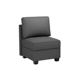 Modular Sectional Sofa with Storage Seat Upgrade Convertible Sofa Couch for Living Room/Deep 27'' B2716P236651