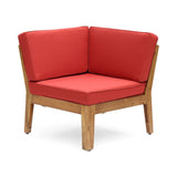 ZUN GRENADA CORNER AND COFFEE TABLE, RED 63888.00RED