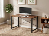 31" Computer Desk Gaming Table Home Office Writing Study Workstation with Sturdy Metal Frame, Rustic 79920422