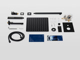 Male NPT Folding Bathtub Shower Faucet, Rain Shower Head System with Bath Tub Faucet Set and 01791778