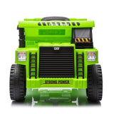 ZUN Ride on Dump Truck, 12V Ride on Car with Parents Control, Electric Dump Bed and Extra Shovel,Phone W1396P147017