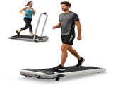 3 in 1 Under Desk Treadmill with Incline,Foldable Treadmills Home, Walking Pad with Handle Bar K1163P389561