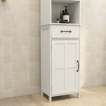 ZUN Floor Standing Cabinet with 1 Door and 1 Drawer - White W28263149