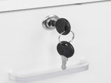 15 cm P2 density board pitted surface 2 drawers 1 door 6 hair dryer double ear cabinet with lock 42634476